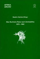 Cover Max Buchners Reise nach Zentralafrika 1878-1882