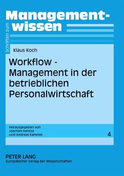 Workflow-Management in der betrieblichen Personalwirtschaft - Koch, Klaus
