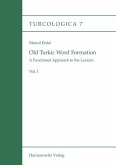 Old Turkic Word Formation Old Turkic Word Formation