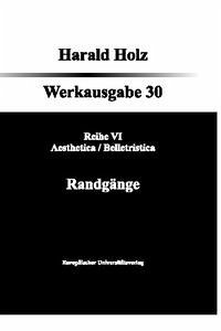 Bd. 30 Randgänge