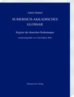 Sumerisch-Akkadisches Glossar - Deimel, Anton