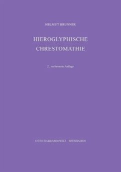 Hieroglyphische Chrestomathie - Brunner, Hellmut