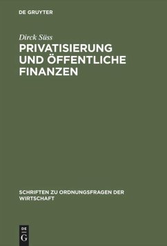 Privatisierung und öffentliche Finanzen - Süß, Dirck