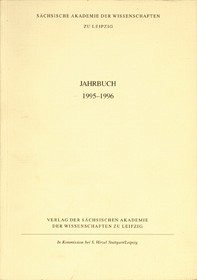 Cover Jahrbuch 1995-1996