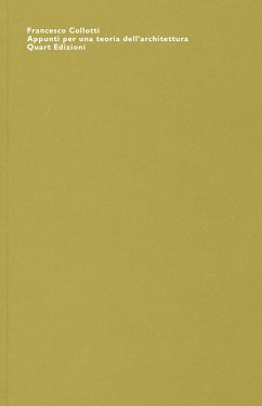 Cover Appunti per una teoria dell'architettura
