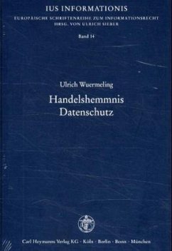 Handelshemmnis Datenschutz - Wuermeling, Ulrich