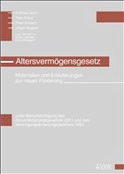 Altersvermögensgesetz - Lauth, Andreas; Präve, Peter; Schwark, Peter; Wagner, Jürgen