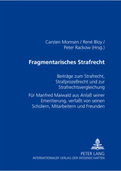 Fragmentarisches Strafrecht