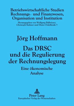 Cover Das DRSC und die Regulierung der Rechnungslegung