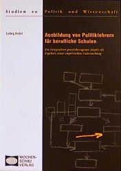 Cover Ausbildung von Politiklehrern für berufliche Schulen