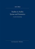 Studies in Arabic Syntax and Semantics