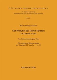 Der Propylon des Month-Tempels in Karnak-Nord - Sternberg-el Hotabi, Heike