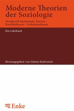 Cover Moderne Theorien der Soziologie