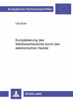 Cover Europäisierung des Wettbewerbsrechts durch den elektronischen Handel