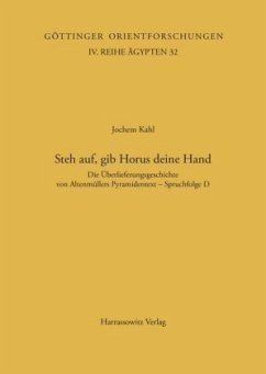 Steh auf, gib Horus deine Hand - Kahl, Jochem