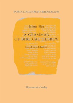 A Grammar of Biblical Hebrew - Blau, Joshua