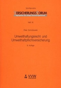 Cover Umwelthaftungsrecht und Umwelthaftpflichtversicherung