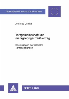 Cover Tarifgemeinschaft und mehrgliedriger Tarifvertrag