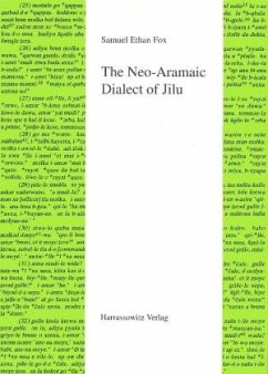 The Neo-Aramaic Dialect of Jilu - Fox, Samuel E