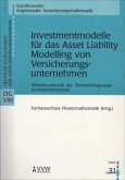 Investmentmodelle für das Asset Liability Modelling von Versicherungsunternehmen
