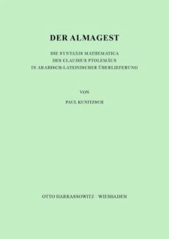 Der Almagest - Kunitzsch, Paul