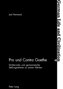 Pro und Contra Goethe - Hermand, Jost