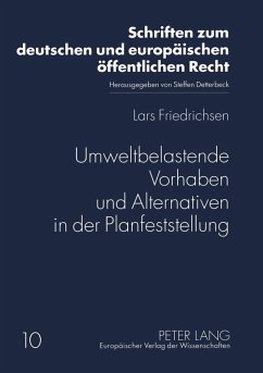 Cover Umweltbelastende Vorhaben und Alternativen in der Planfeststellung