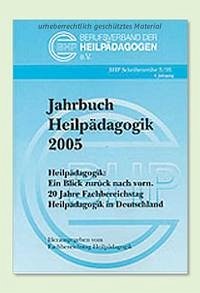 Jahrbuch Heilpädagogik 2005