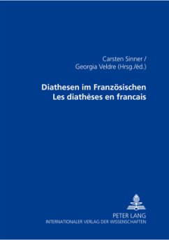 Cover Diathesen im Französischen Les diathèses en français
