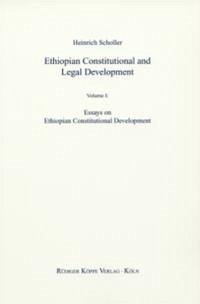 Ethiopian Constitutional and Legal Development