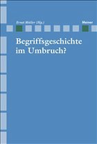 Begriffsgeschichte im Umbruch - Müller, Ernst