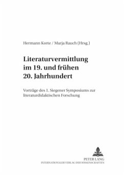 Literaturvermittlung im 19. und frühen 20. Jahrhundert