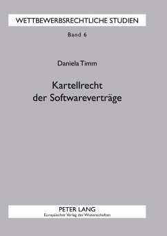 Cover Kartellrecht der Softwareverträge