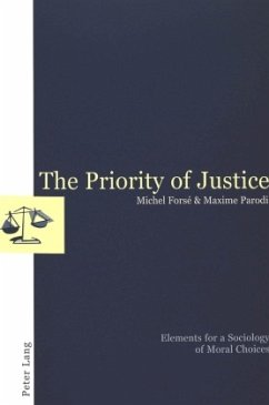 The Priority of Justice - Forsé, Michel;Parodi, Maxime
