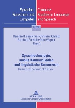 Cover Sprachtechnologie, mobile Kommunikation und linguistische Ressourcen