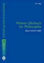 Wiener Jahrbuch für Philosophie: Band XXXVI - 2004