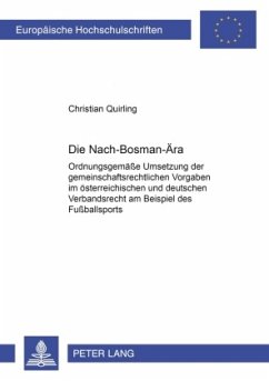 Die Nach-Bosman-Ära - Quirling, Christian