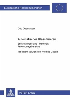 Automatisches Klassifizieren - Oberhauser, Otto