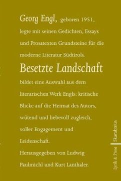 Besetzte Landschaft - Engl, Georg