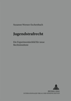 Jugendstrafrecht - Werner-Eschenbach, Susanne
