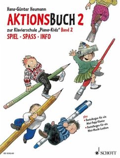 Piano Kids Band 2 + Aktionsbuch 2. Klavier. - Heumann, Hans-Günter