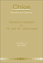 Deutsche Liebeslyrik im 15. und 16. Jahrhundert