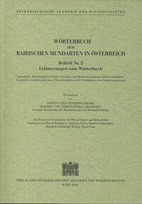 Wörterbuch der bairischen Mundarten in Österreich (WBÖ)