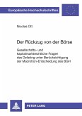 Der Rückzug von der Börse