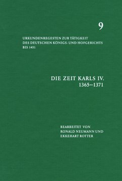 Cover Die Zeit Karls IV (1365-1371)