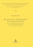 Der gesetzliche Abschlussprüfer im italienischen Recht