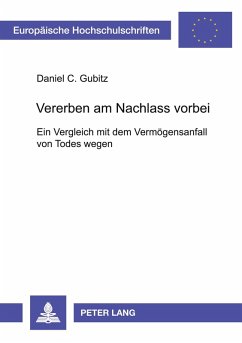 Vererben am Nachlass vorbei Cover Vererben am Nachlass vorbei