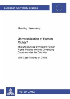 Universalization of Human Rights? - Hasenkamp, Miao-ling