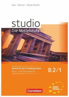 studio d 1 - Mittelstufe. Kurs- und Übungsbuch - Kuhn, Christina; Winzer-Kiontke, Britta