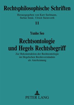 Cover Rechtsontologie und Hegels Rechtsbegriff